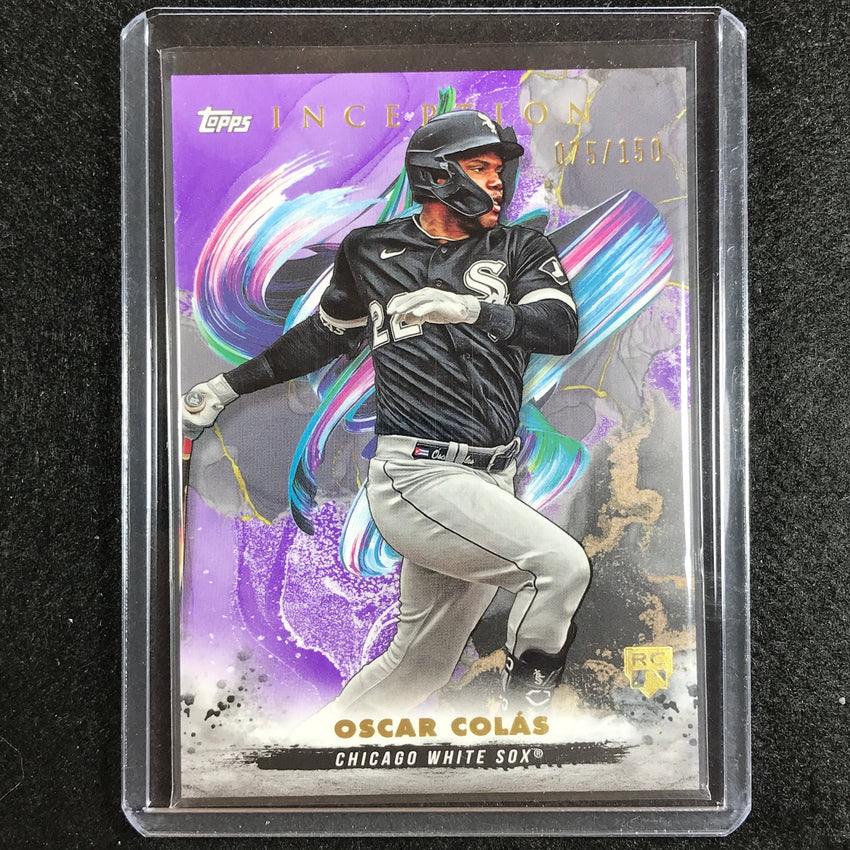 2023 Inception Oscar Cols Rookie Base Purple 75/150