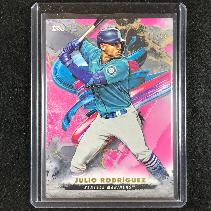 2023 Inception Julio Rodrguez Base Magenta 11/99