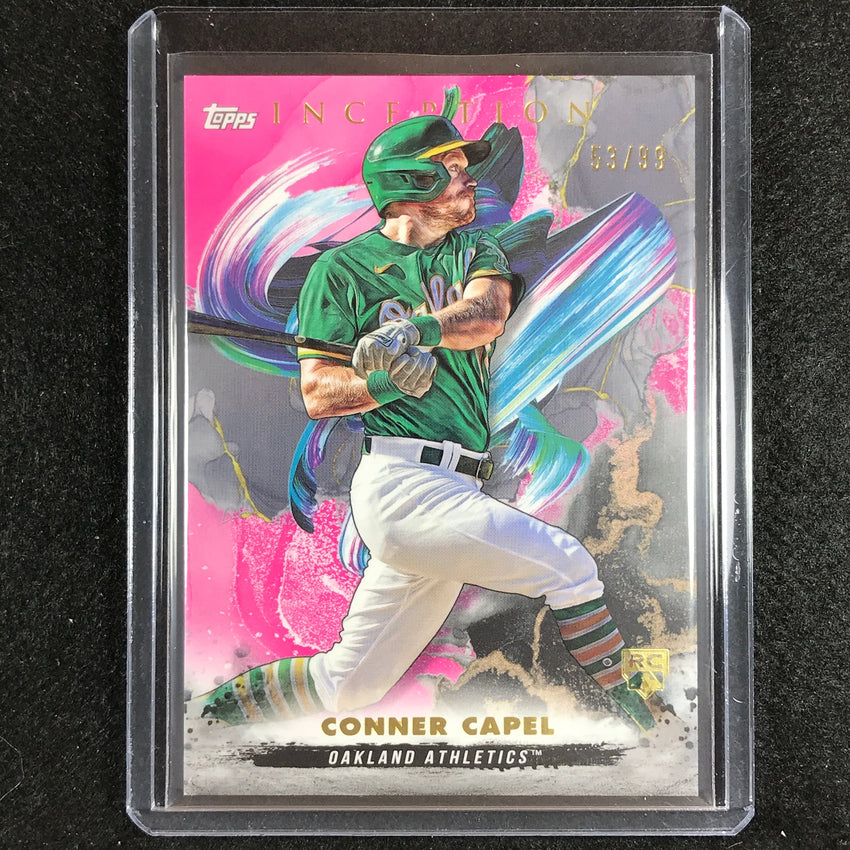 2023 Inception Conner Capel Rookie Base Magenta 53/99