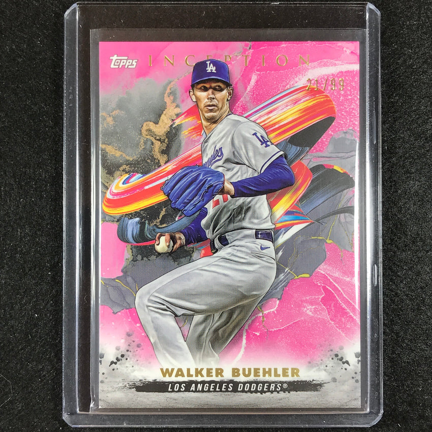 2023 Inception Walker Buehler Base Magenta 21/99