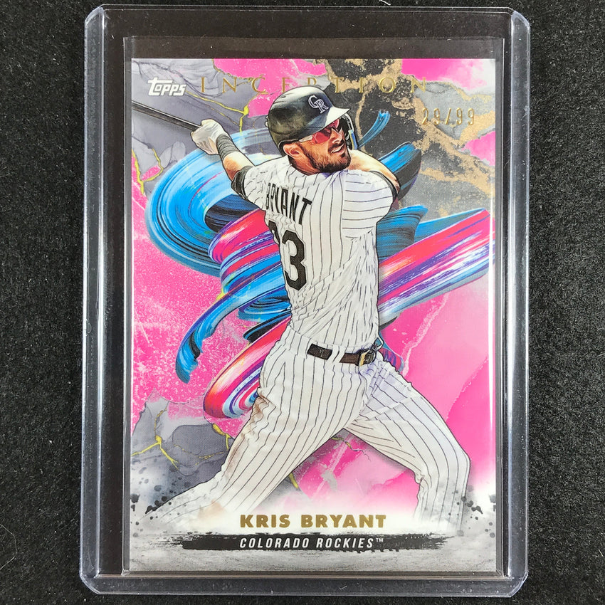 2023 Inception Kris Bryant Base Magenta 29/99