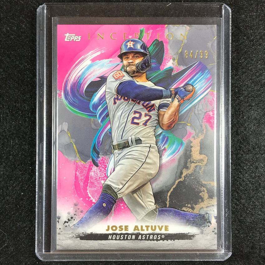 2023 Inception Jose Altuve Base Magenta 84/99