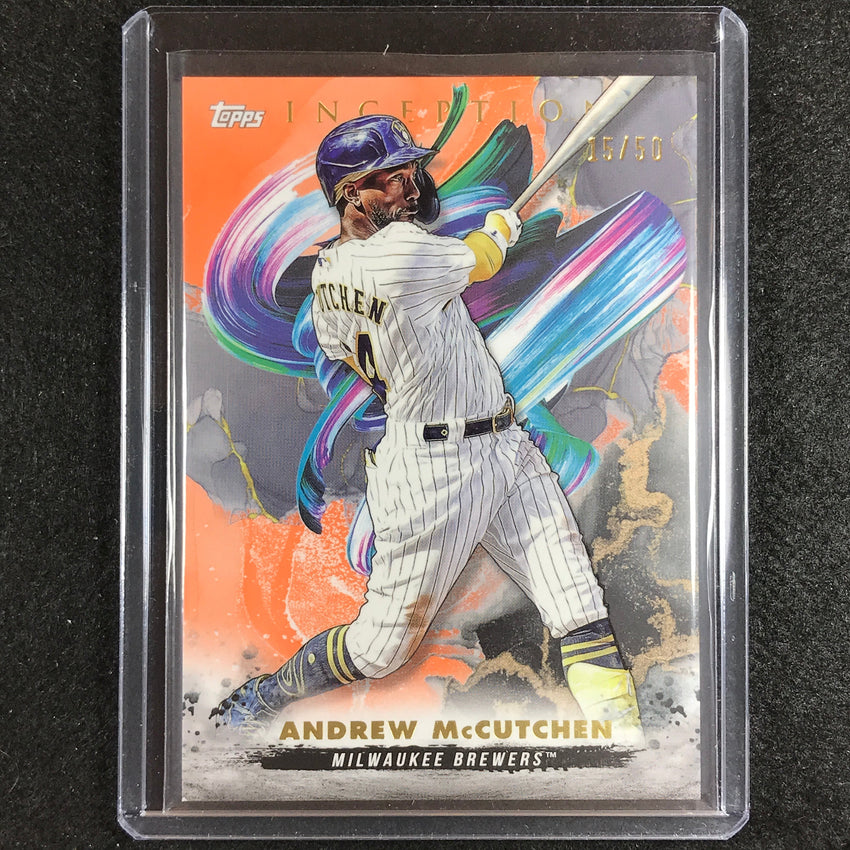 2023 Inception Andrew Mccutchen Base Orange 15/50