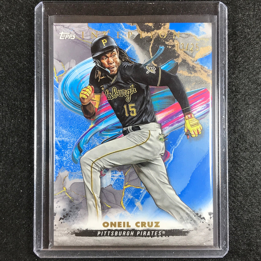 2023 Inception Oneil Cruz Base Blue 13/25