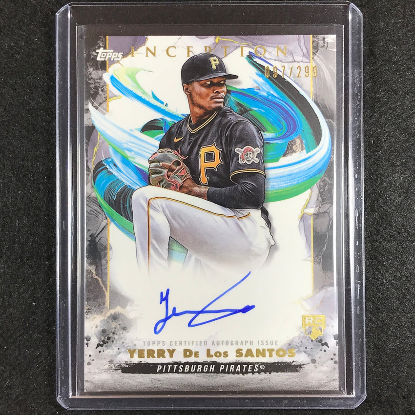 2023 Inception Yerry De Los Santos Rookies And Emerging Stars Auto 97/299