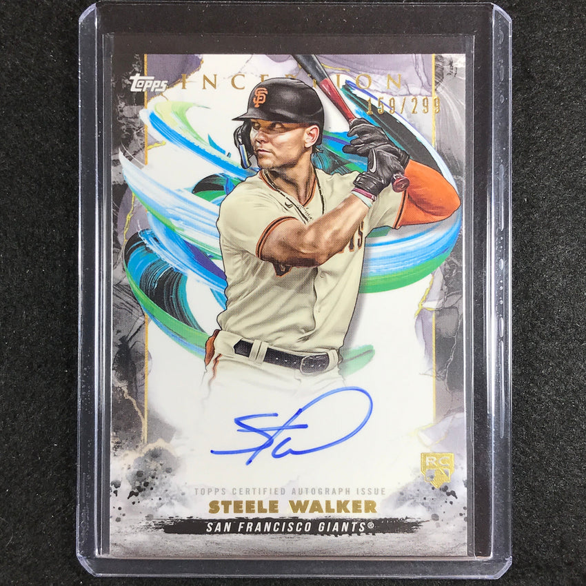 2023 Inception Steele Walker Rookies And Emerging Stars Auto 159/299