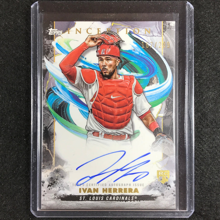 2023 Inception Ivan Herrera Rookies And Emerging Stars Auto 167/299