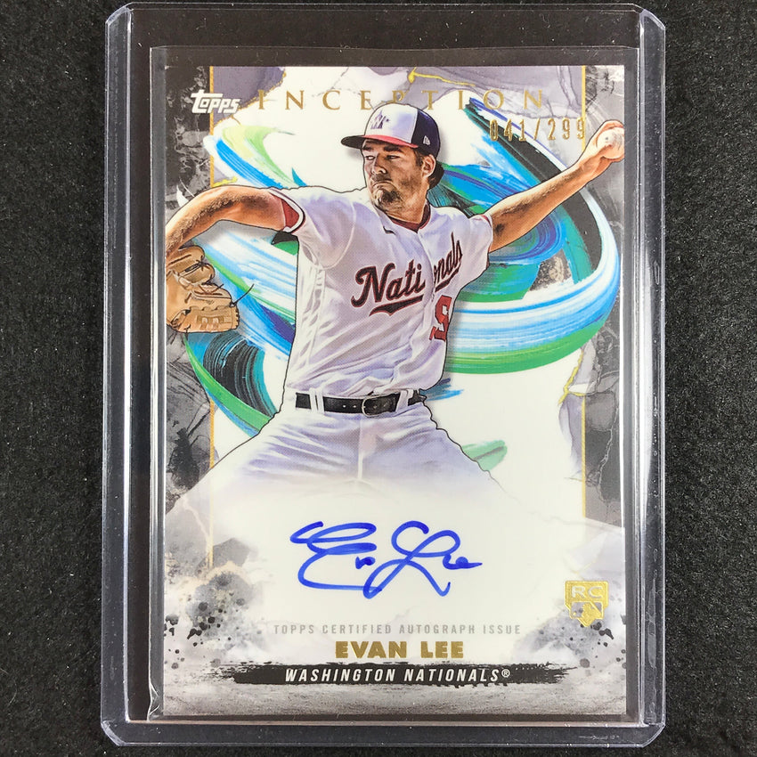 2023 Inception Evan Lee Rookies And Emerging Stars Auto 41/299
