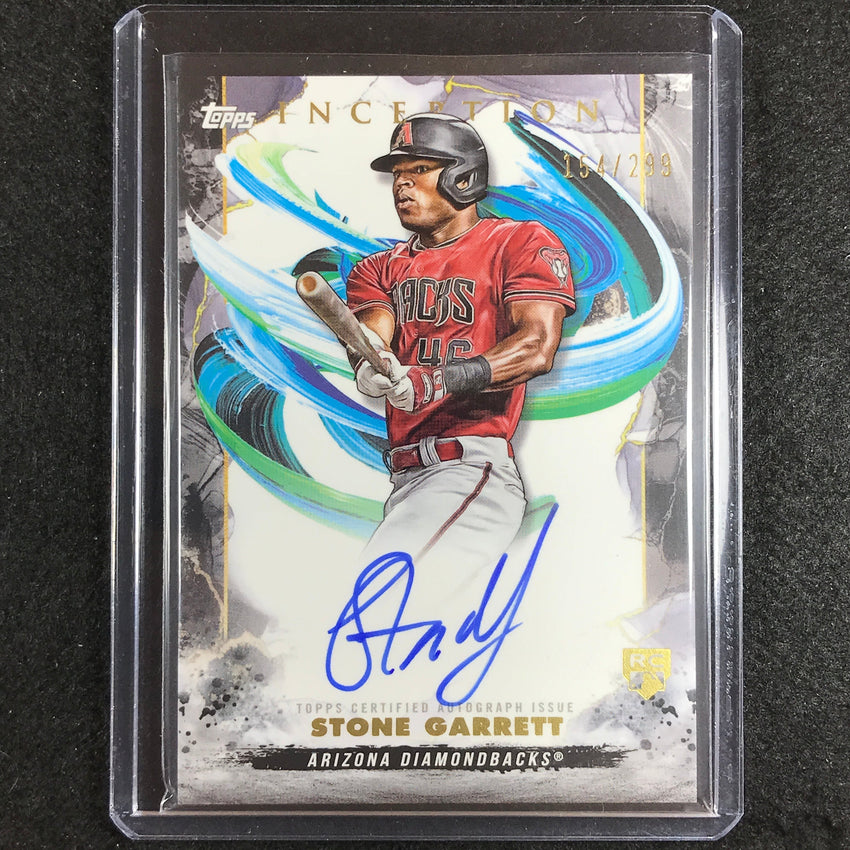 2023 Inception Stone Garrett Rookies And Emerging Stars Auto 154/299