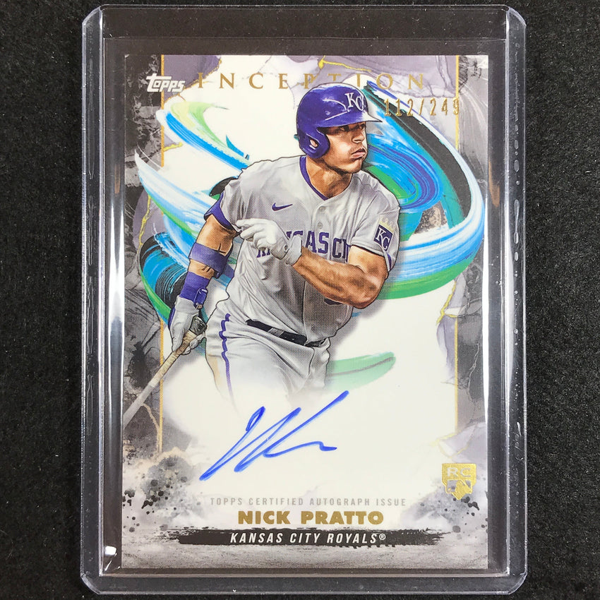 2023 Inception Nick Pratto Rookies And Emerging Stars Auto 112/249