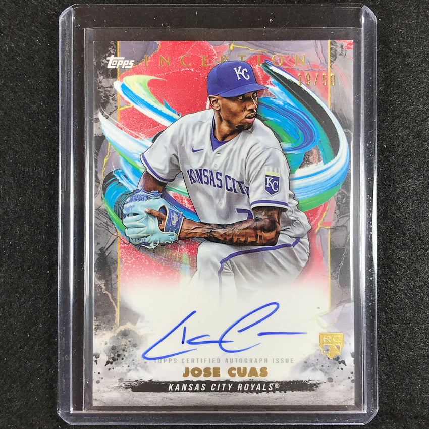 2023 Inception Jose Cuas Rookies And Emerging Stars Auto Red 19/50