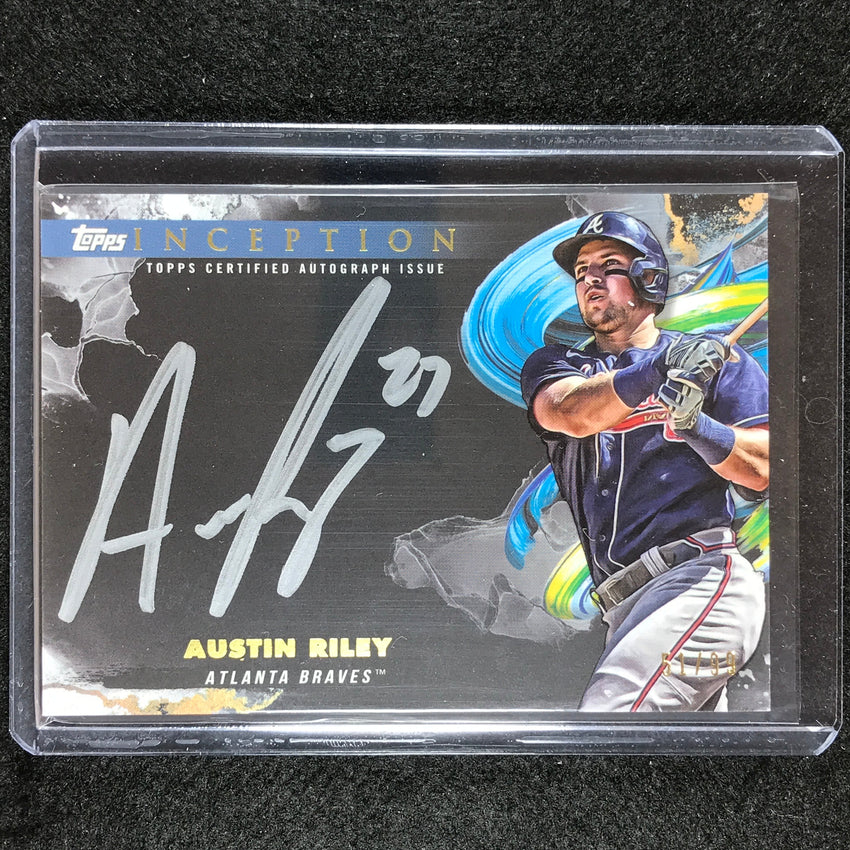 2023 Inception Austin Riley Inception Silver Signings Auto 51/99