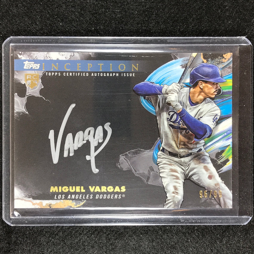 2023 Inception Miguel Vargas Inception Silver Signings Auto 96/99