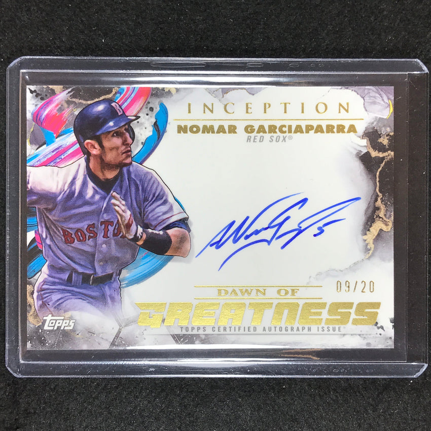 2023 Inception Nomar Garciaparra Dawn Of Greatness Auto 9/20