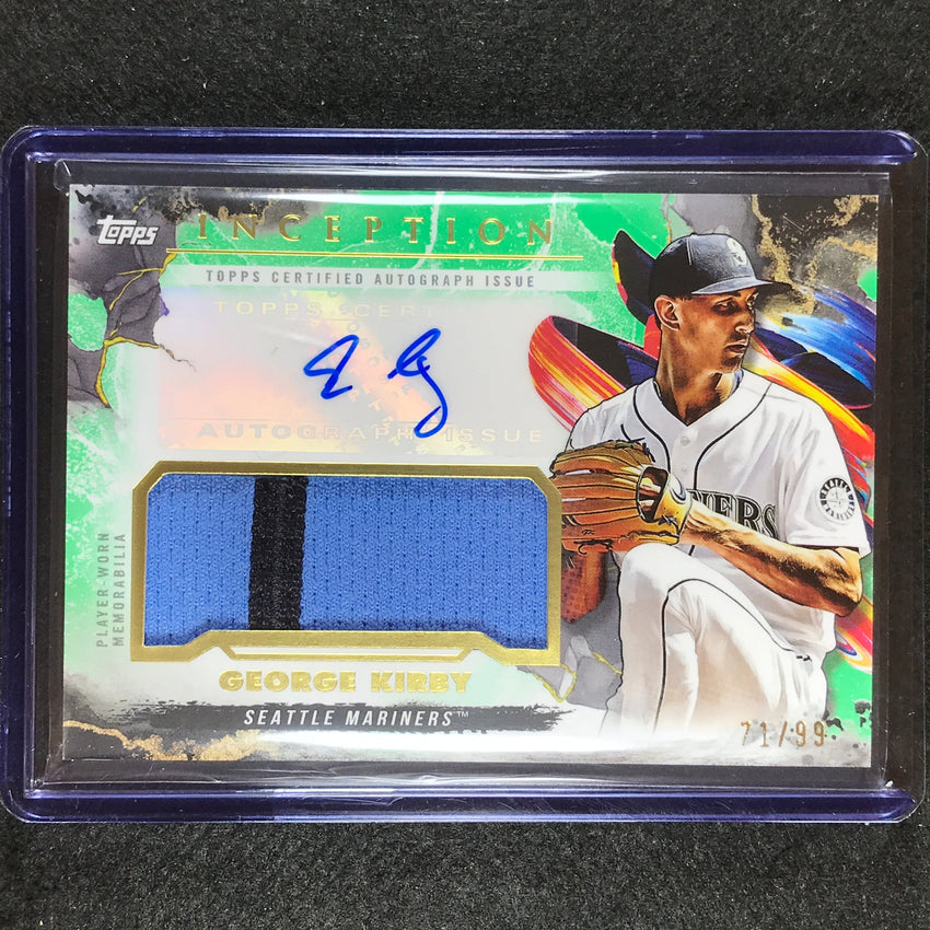 2023 Inception George Kirby Patch Auto Green 71/99
