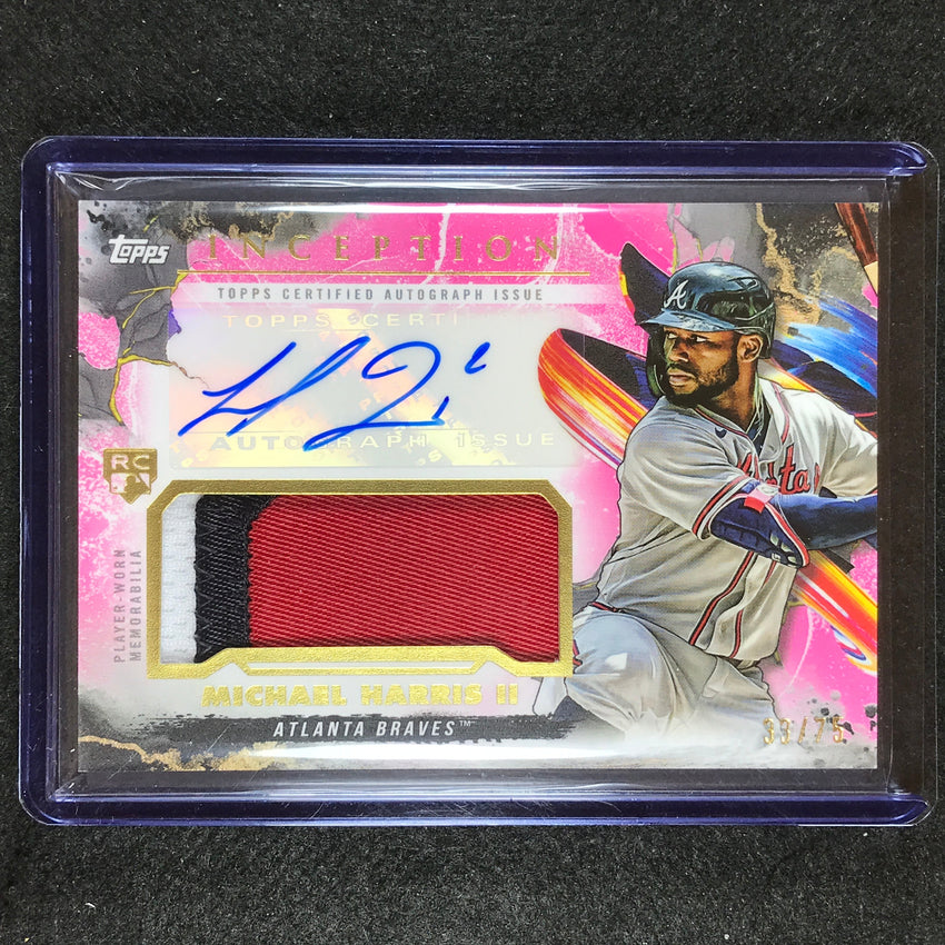 2023 Inception Michael Harris Ii Rookie Patch Auto Magenta 33/75