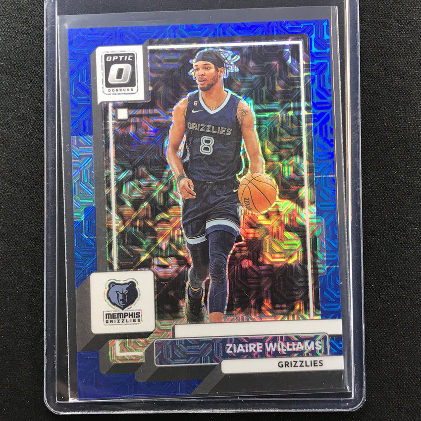 2022-23 Donruss Optic Ziaire Williams Choice Blue Mojo 1/24
