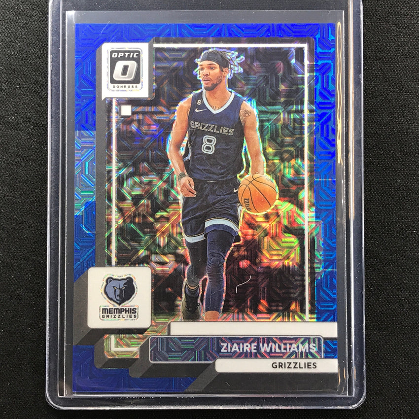 2022-23 Donruss Optic Ziaire Williams Choice Blue Mojo 12/24