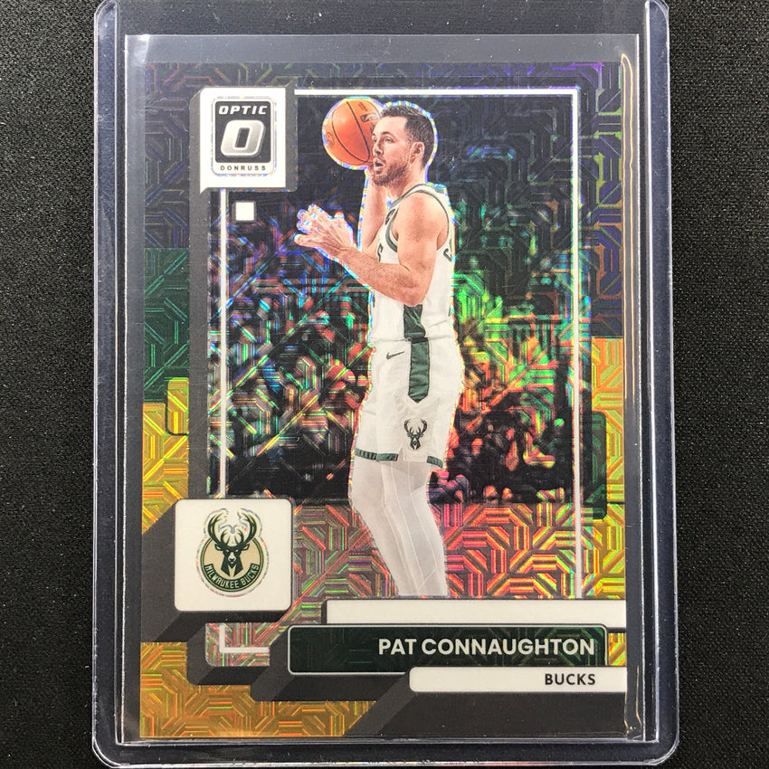 2022-23 Donruss Optic Pat Connaughton Choice Black Gold Mojo 7/8