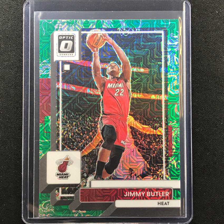 2022-23 Donruss Optic Jimmy Butler Choice Dragon Mojo Ssp No 171