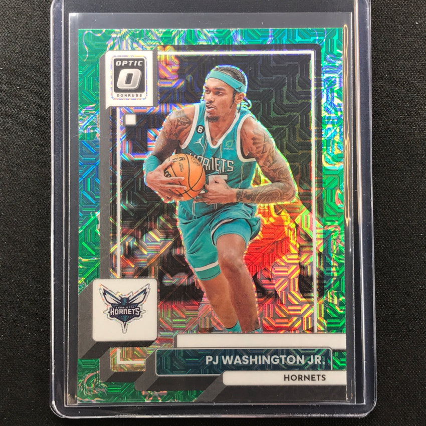 2022-23 Donruss Optic PJ WASHINGTON JR. Choice Dragon Mojo SSP #172