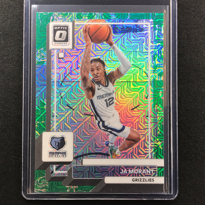 2022-23 Donruss Optic Ja Morant Choice Dragon Mojo Ssp No 176