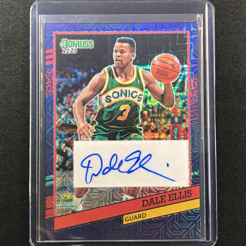 2022-23 Donruss Optic DALE ELLIS Retro Series Signatures Auto Choice Red #DEL