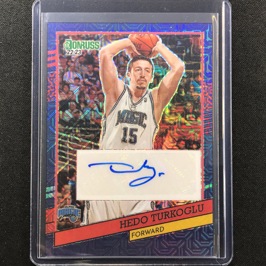 2022-23 Donruss Optic Hedo Turkoglu Retro Series Signatures Auto Choice Red No Hdt