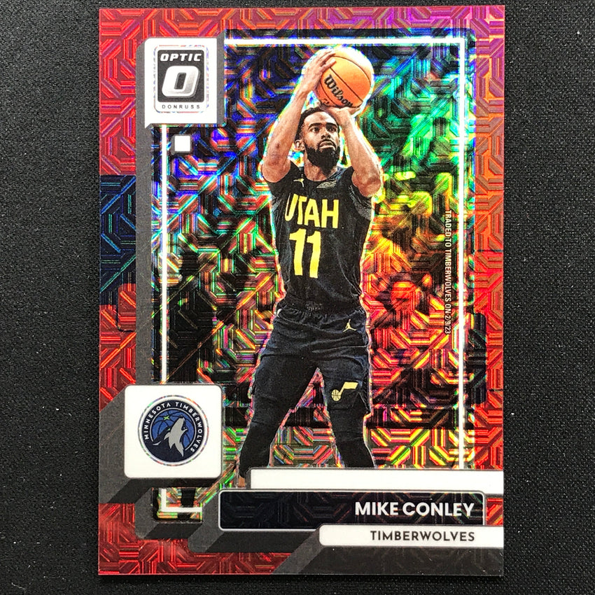 2022-23 Donruss Optic MIKE CONLEY Choice Red Mojo 33/88 #40