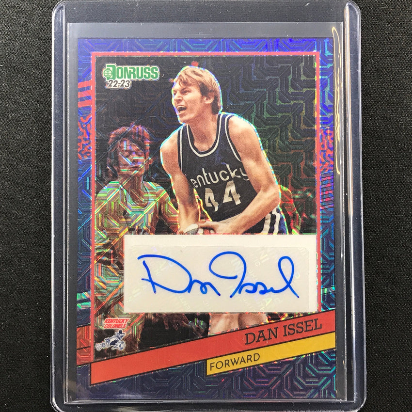 2022-23 Donruss Optic Dan Issel Retro Series Signatures Auto Choice Red No Dan