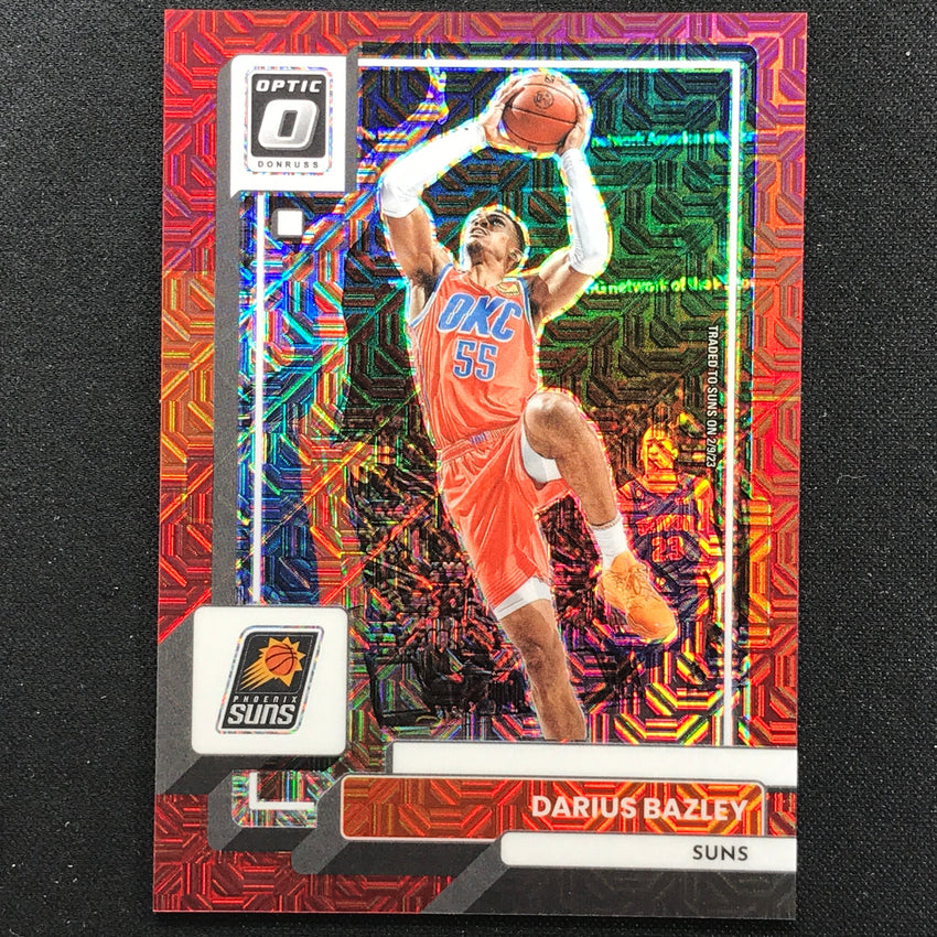 2022-23 Donruss Optic DARIUS BAZLEY Choice Red Mojo 16/88 #64