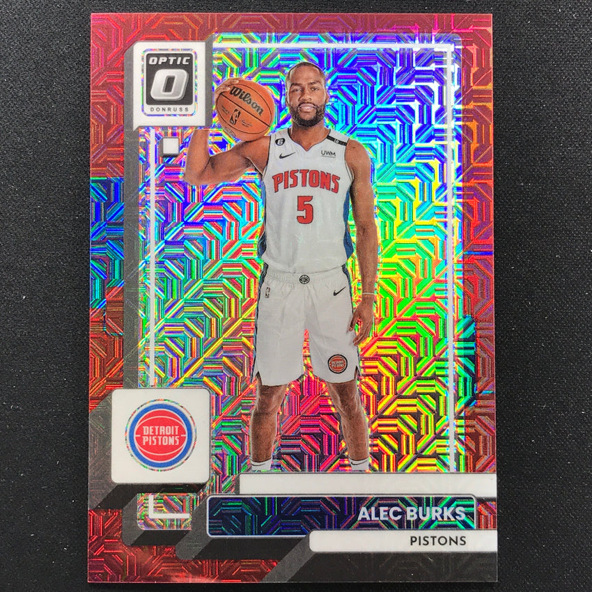 2022-23 Donruss Optic ALEC BURKS Choice Red Mojo 67/88 #104