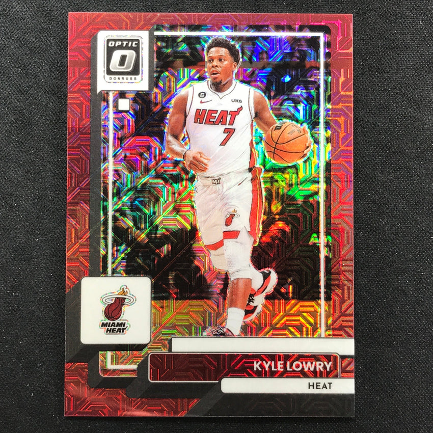 2022-23 Donruss Optic KYLE LOWRY Choice Red Mojo 72/88 #144