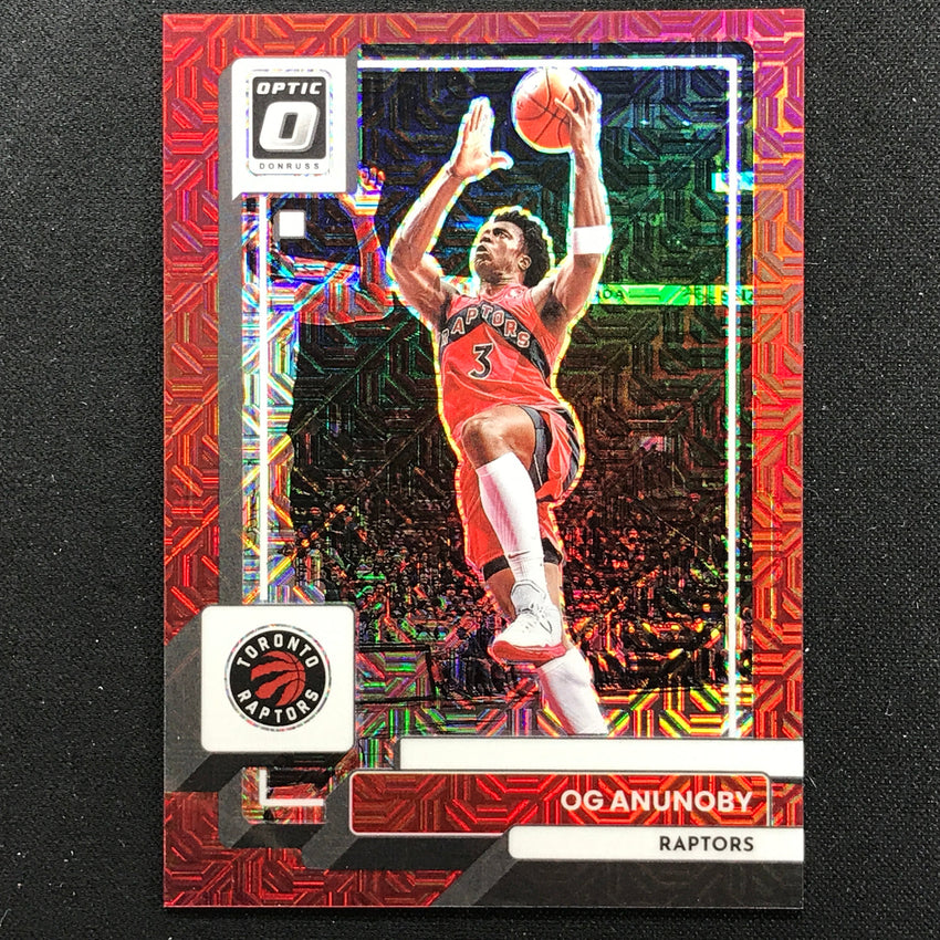 2022-23 Donruss Optic Og Anunoby Choice Red Mojo 69/88 No 1