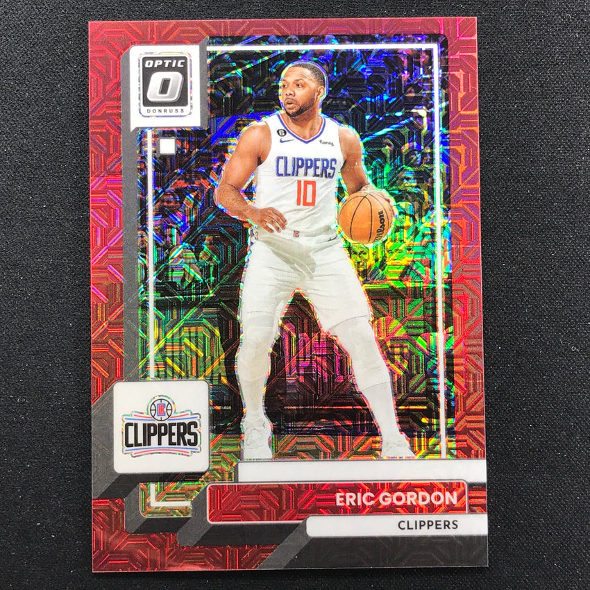 2022-23 Donruss Optic ERIC GORDON Choice Red Mojo 42/88 #183