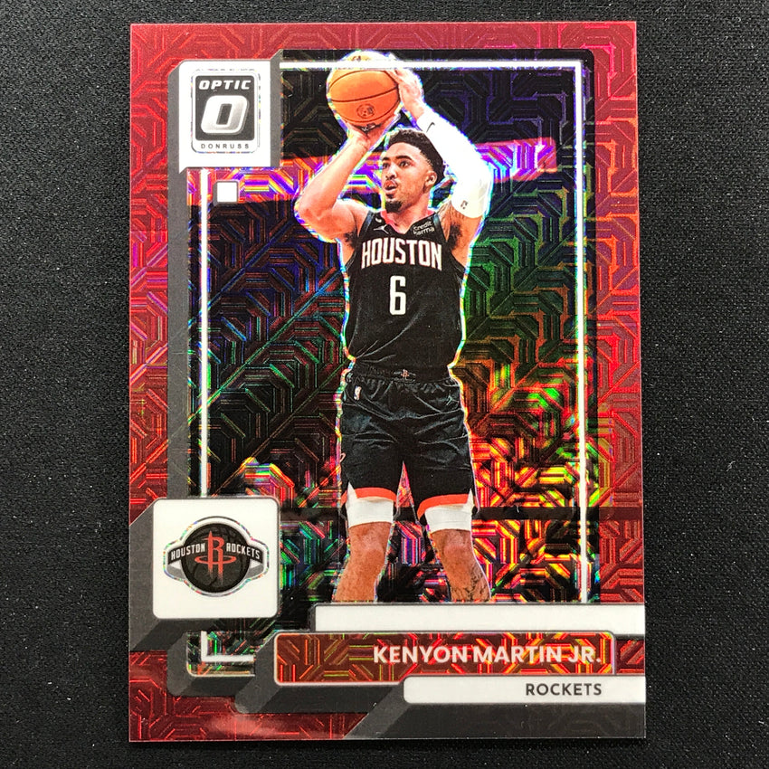 2022-23 Donruss Optic Kenyon Martin Jr. Choice Red Mojo 41/88 No 195