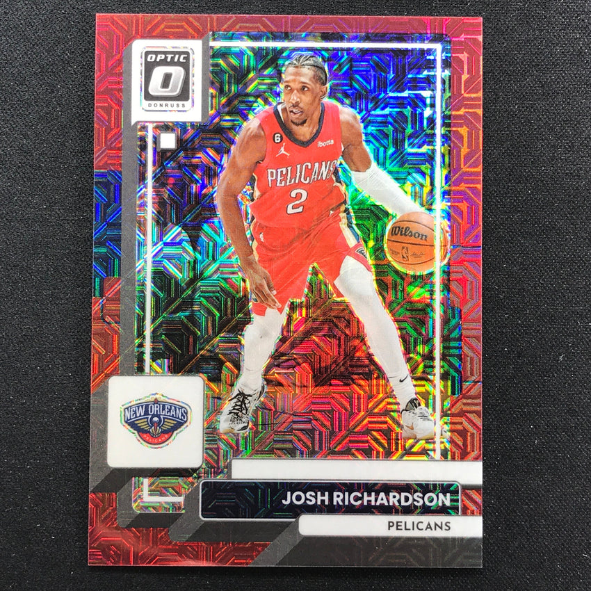 2022-23 Donruss Optic Josh Richardson Choice Red Mojo 68/88 No 198