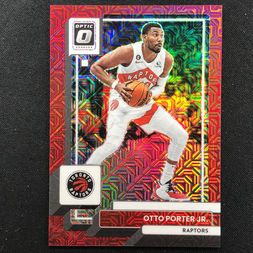 2022-23 Donruss Optic OTTO PORTER JR. Choice Red Mojo 19/88 #6