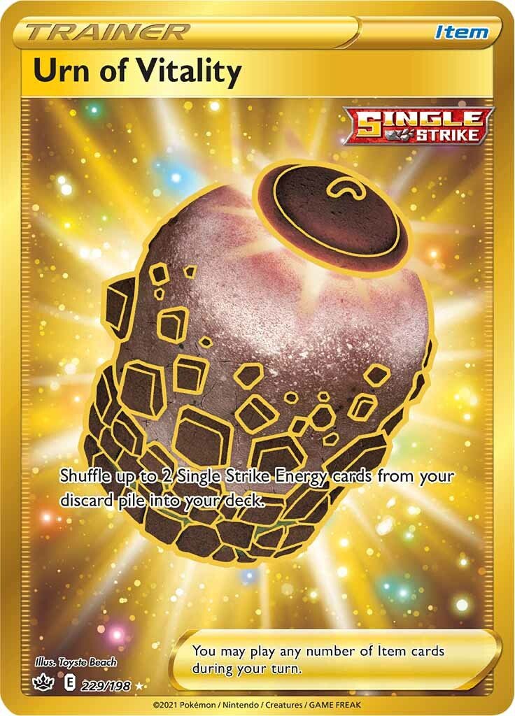 Urn of Vitality - 229/198 - Secret Rare Chilling Reign