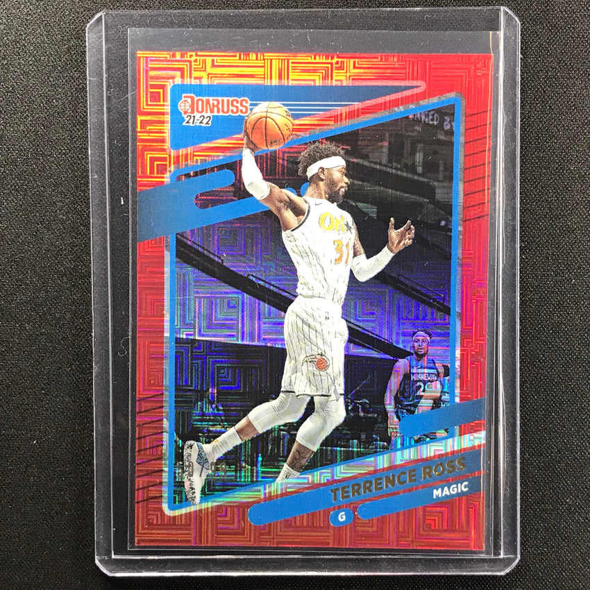 2021-22 Donruss Terrence Ross Choice Red 50/99