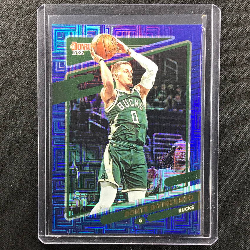 2021-22 Donruss Donte Divincenzo Choice Blue 24/49