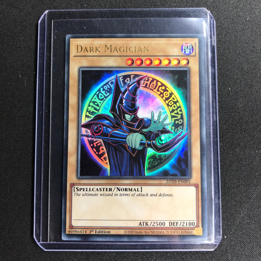 Dark Magician - 25TH-EN001 - Ultra Rare 1st Edition BACH-EN