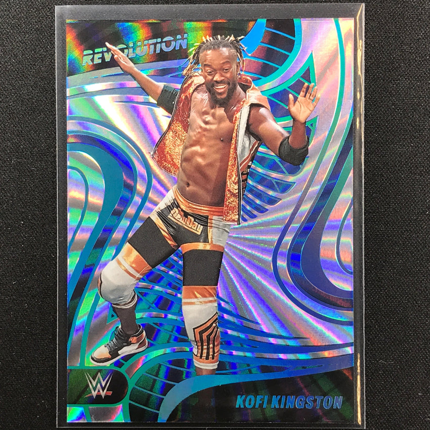 2023 Revolution WWE Kofi Kingston Sunburst 79/99