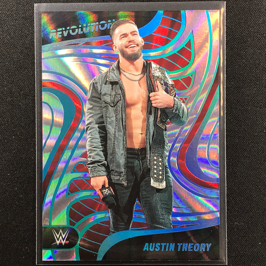 2023 Revolution Wwe Austin Theory Sunburst 18/99