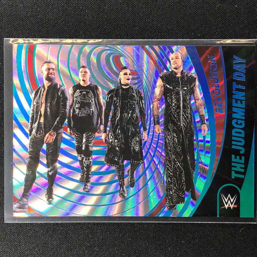 2023 Revolution Wwe The Judgement Day Factions Sunburst 72/99