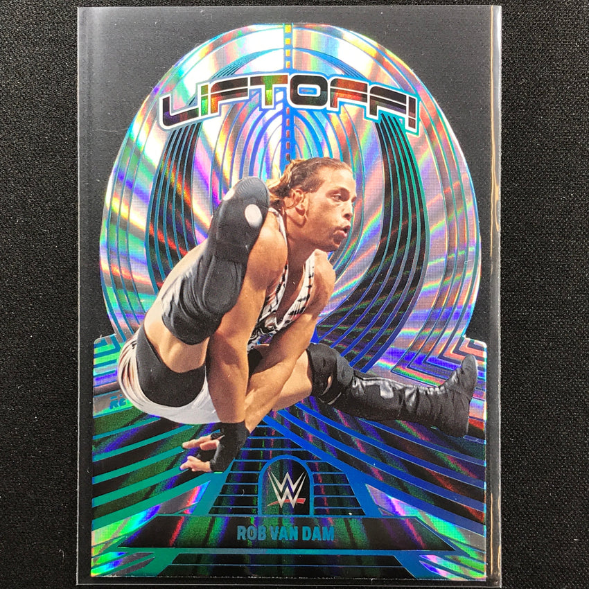 2023 Revolution Wwe Rob Van Dam Liftoff Die-cut Sunburst 14/99