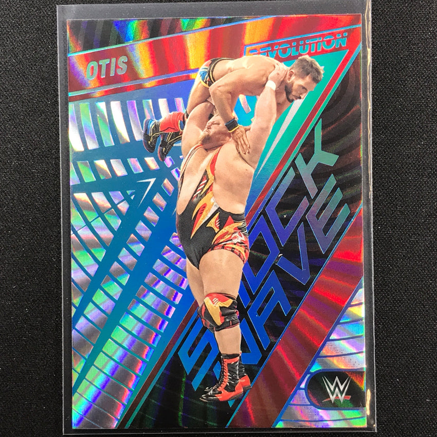 2023 Revolution Wwe Otis Shock Wave Sunburst 54/99