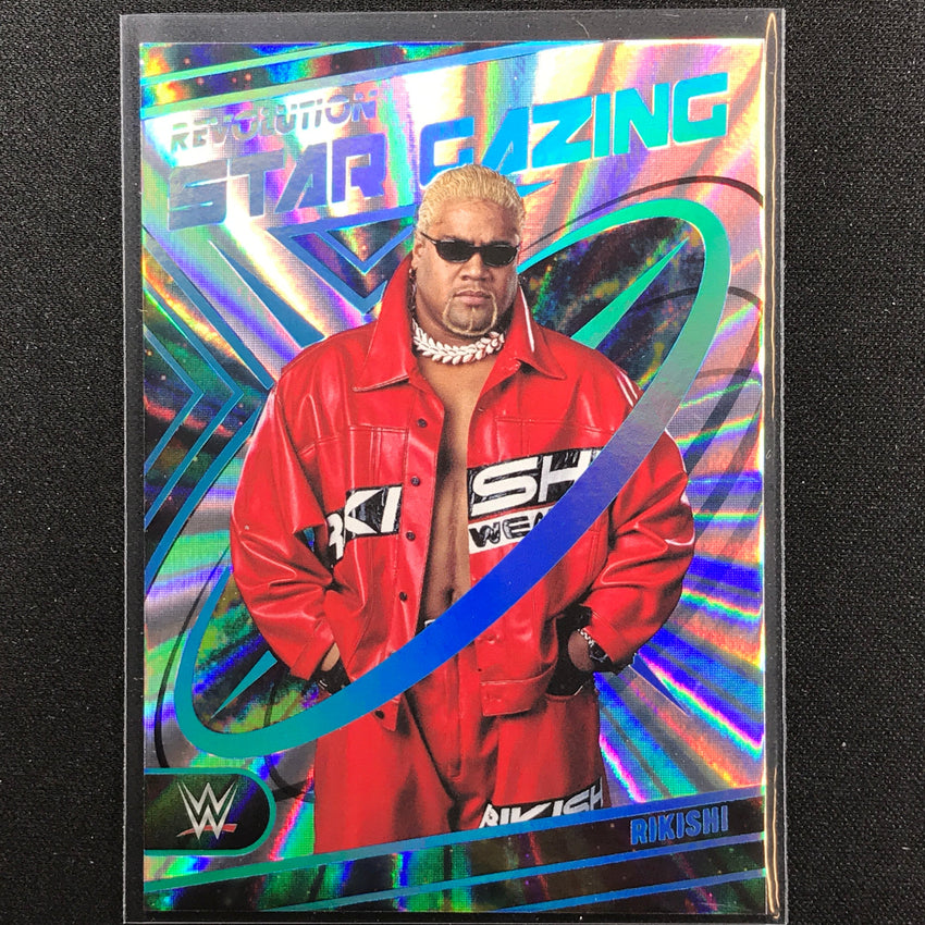 2023 Revolution Wwe Rikishi Star Gazing Sunburst 39/99