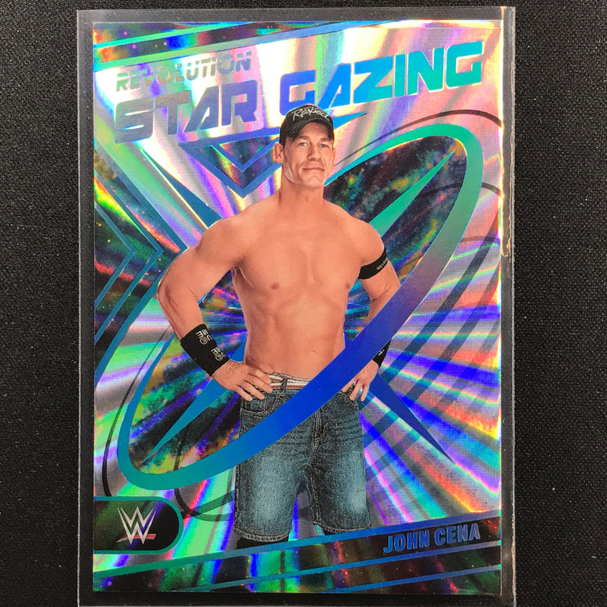 2023 Revolution Wwe John Cena Star Gazing Sunburst 43/99