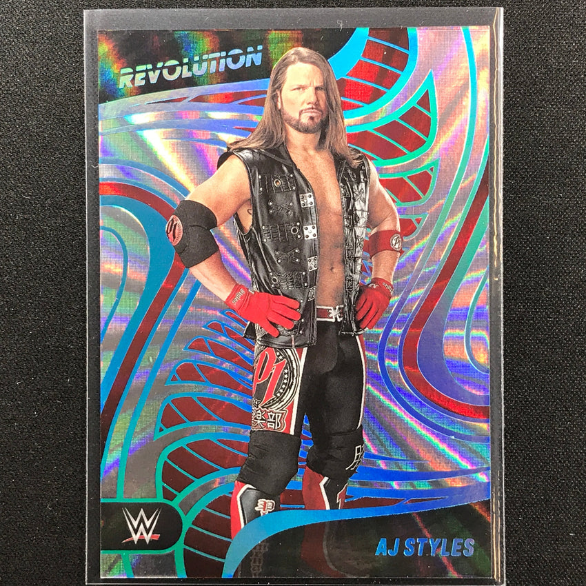 2023 Revolution Wwe Aj Styles Sunburst 65/99